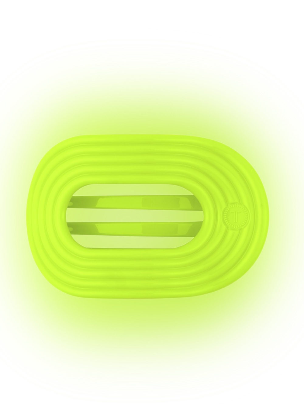 TELETIES - Flat Round | Palm Glow | Large